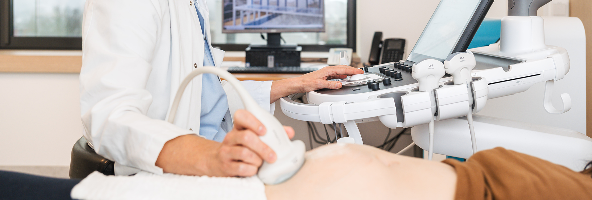 UKM Geburtshilfe | Ultraschalluntersuchung einer schwangeren Frau